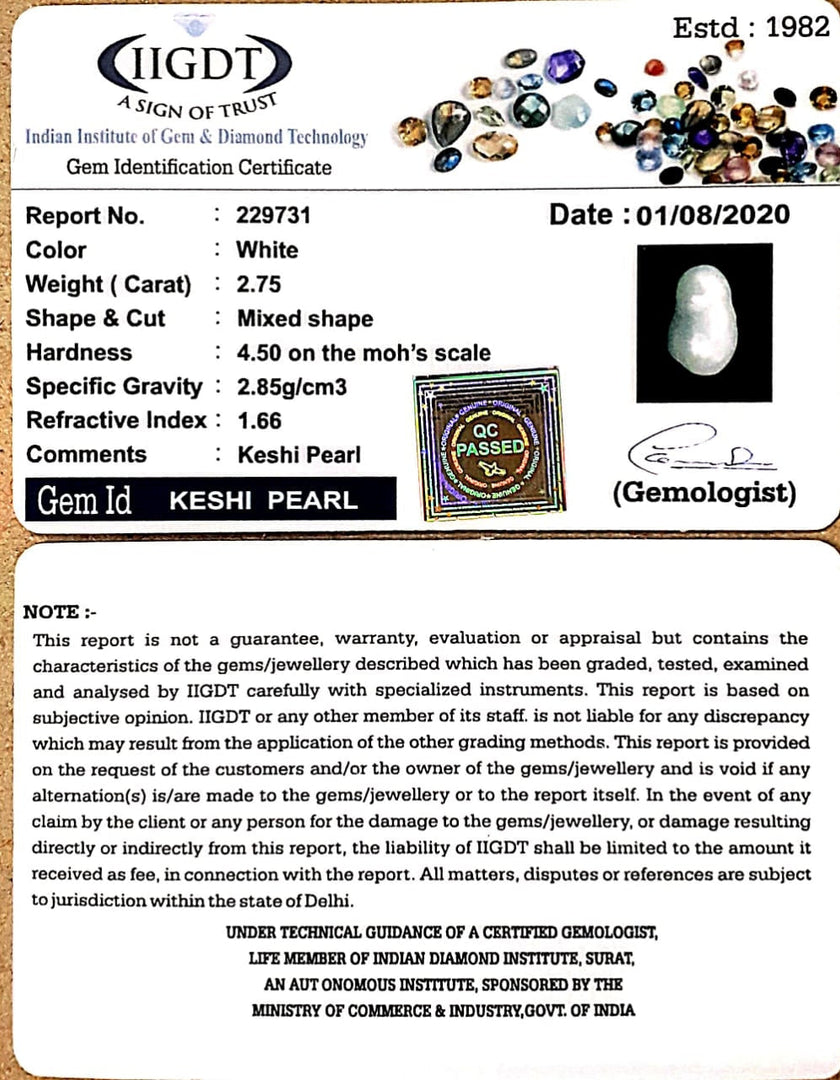 2.75/CT Keshi Pearl