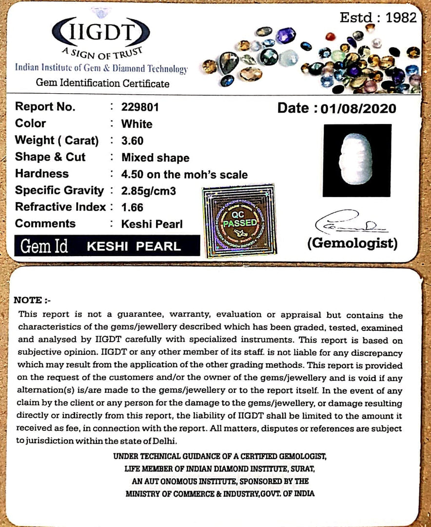 3.60/CT Keshi Pearl