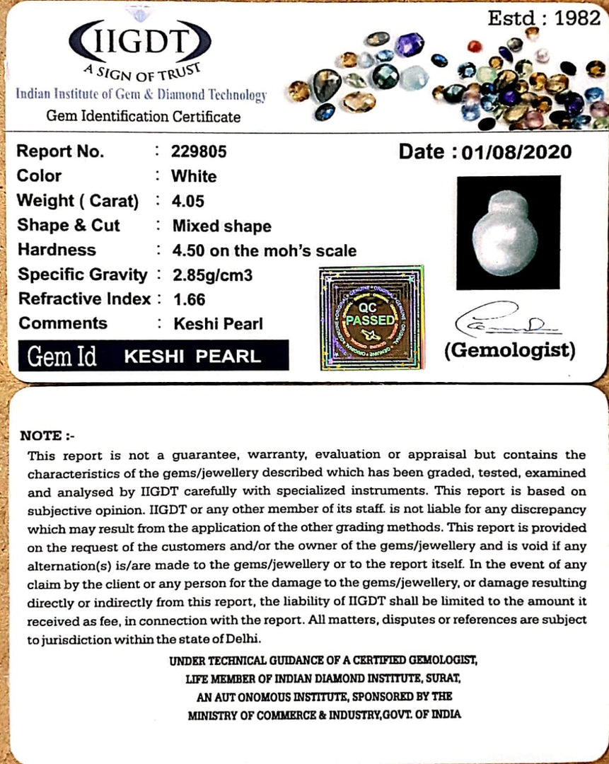 4.05/CT Keshi Pearl
