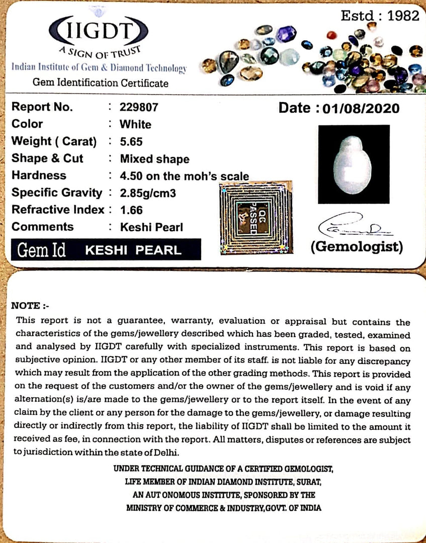 5.65/CT Keshi Pearl