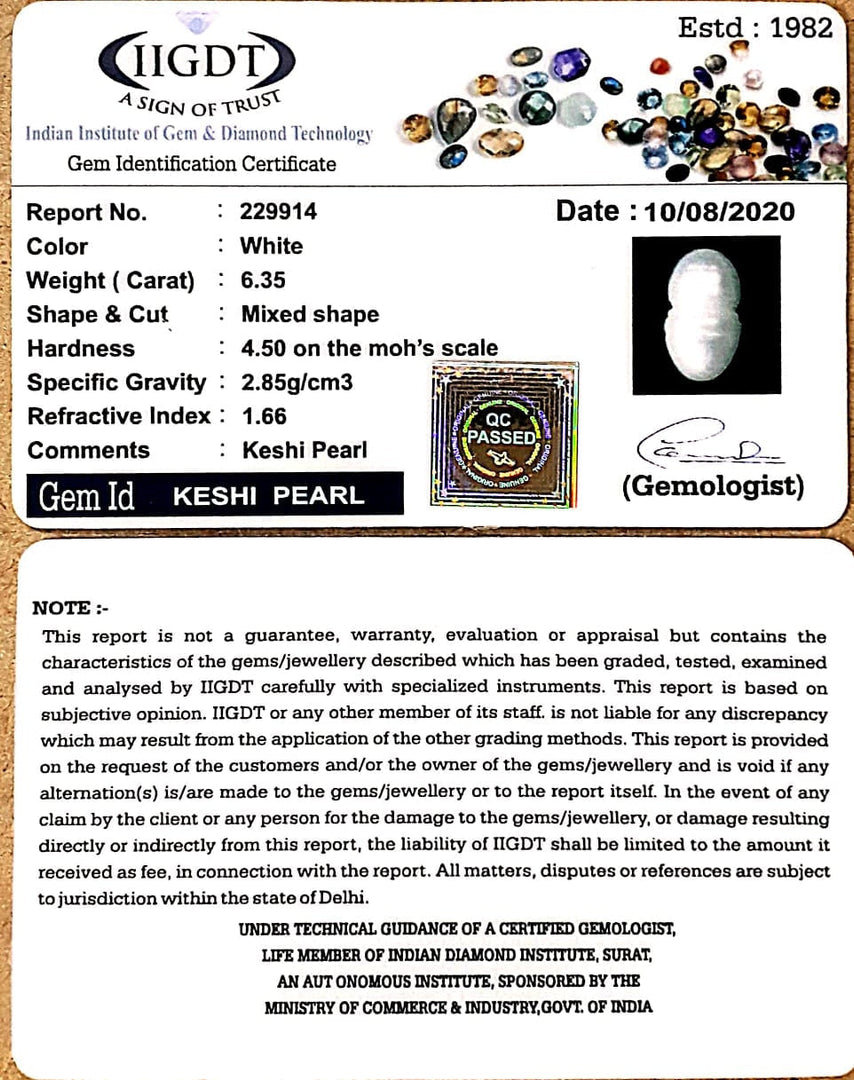 6.35/CT Keshi Pearl