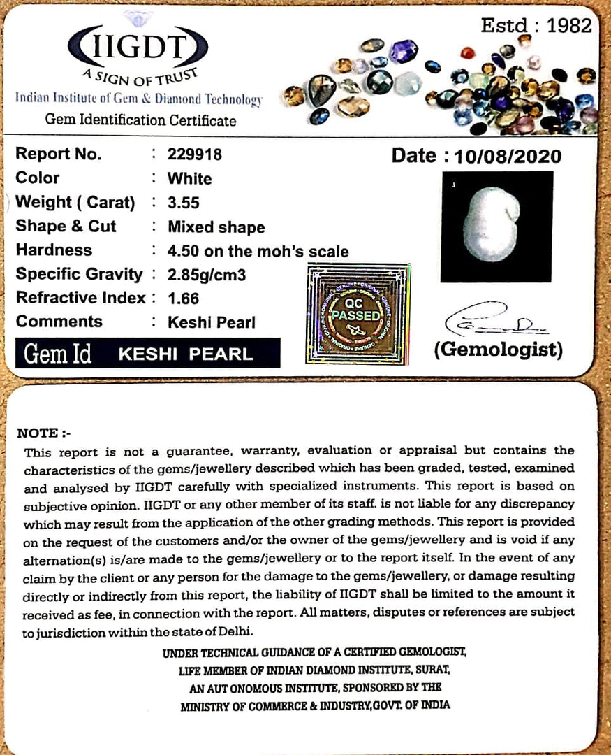 3.55/CT Keshi Pearl
