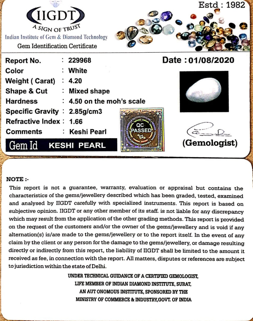 4.20/CT Keshi Pearl