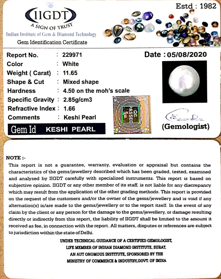 11.65/CT Keshi Pearl