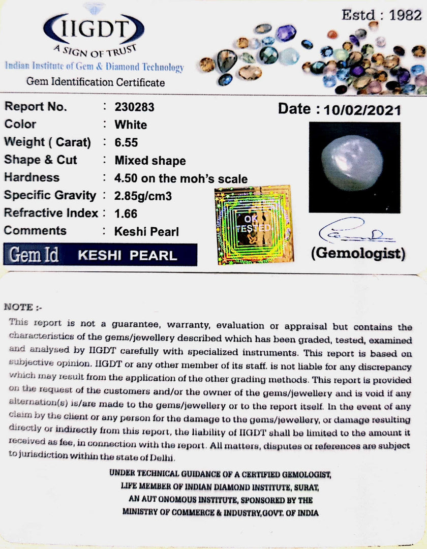 6.55/CT Keshi Pearl
