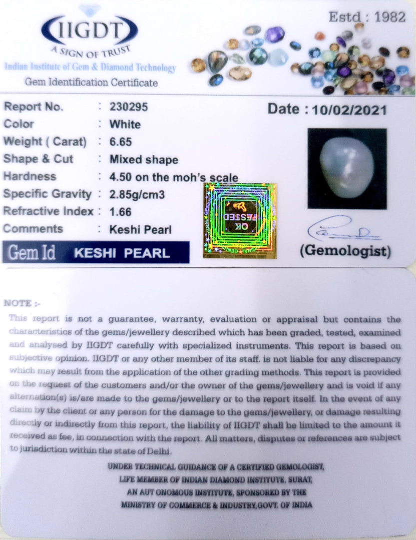 6.65/CT Keshi Pearl