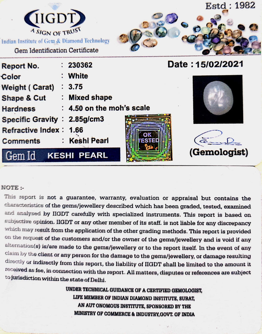 3.75/CT Keshi Pearl