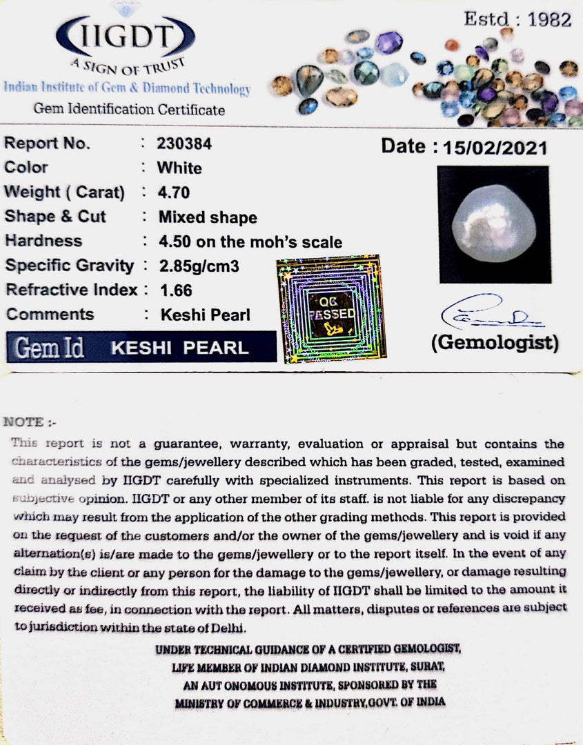 4.70/CT Keshi Pearl