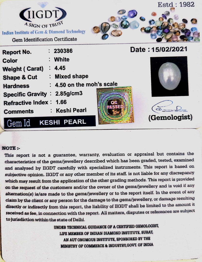 4.45/CT Keshi Pearl