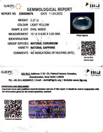 Load image into Gallery viewer, 2.27/CT Natural Ceylonese Pukhraj with Govt Lab Certificate (8991)