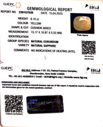 Load image into Gallery viewer, 8.10/CT Natural Ceylonese Pukhraj with Govt Lab Certificate-4551
