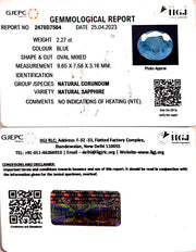 2.51/CT Natural Neelam with Govt Lab Certificate-(6771)