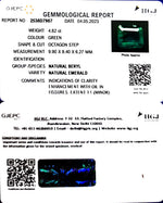 Load image into Gallery viewer, 5.35/CT Natural Panna Stone with Govt. Lab Certificate (16650)