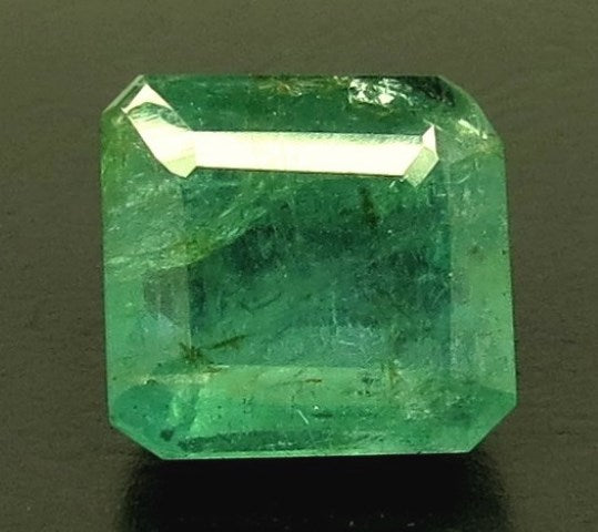 5.35/CT Natural Panna Stone with Govt. Lab Certificate (16650)