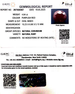Load image into Gallery viewer, 4.94/CT Natural Neo Burma Ruby with Govt. Lab Certificate (3441)