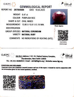 Load image into Gallery viewer, 8.47/CT Natural Neo Burma Ruby with Govt. Lab Certificate (2331)