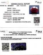 Load image into Gallery viewer, 5.69/CT Natural Neo Burma Ruby with Govt. Lab Certificate (4551)