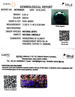 Load image into Gallery viewer, 6.50/CT Natural Panna Stone with Govt. Lab Certificate (16650)