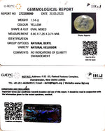 Load image into Gallery viewer, 1.74/CT Natural Ceylonese Pukhraj with Govt Lab Certificate (4551)