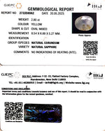 Load image into Gallery viewer, 2.80/CT Natural Ceylonese Pukhraj with Govt Lab Certificate (6771)