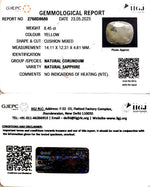 Load image into Gallery viewer, 8.45/CT Natural Ceylonese Pukhraj with Govt Lab Certificate (6771)