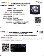Load image into Gallery viewer, 0.38/CT Natural Diamond With Govt. Lab Certificate (120000)