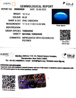 Load image into Gallery viewer, 10.12/CT Natural Govt. Lab Certified Turquoise (832)