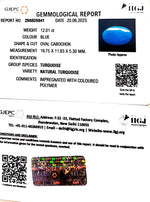 Load image into Gallery viewer, 12.01/CT Natural Govt. Lab Certified Turquoise (832)
