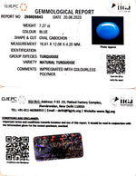 Load image into Gallery viewer, 7.27/CT Natural Govt. Lab Certified Turquoise (832)