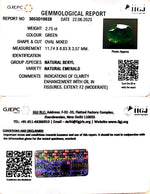 Load image into Gallery viewer, 2.75/CT Natural Panna Stone with Govt. Lab Certificate (56610)