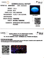 Load image into Gallery viewer, 7.32/CT Natural Govt. Lab Certified Turquoise (832)