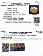 Load image into Gallery viewer, 10.04/CT Natural Ceylonese Pukhraj with Govt Lab Certificate (4551)