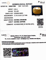 Load image into Gallery viewer, 6.58/CT Natural Ceylonese Pukhraj with Govt Lab Certificate (4551)