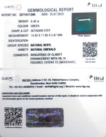Load image into Gallery viewer, 8.40/CT Natural Panna Stone with Govt. Lab Certificate (34410)