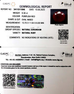 Load image into Gallery viewer, 9.38/CT Natural Neo Burma Ruby with Govt. Lab Certificate (5661)
