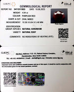 Load image into Gallery viewer, 4.94/CT Natural Neo Burma Ruby with Govt. Lab Certificate (2331)