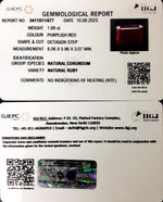 Load image into Gallery viewer, 1.88/CT Natural Neo Burma Ruby with Govt. Lab Certificate (3441)
