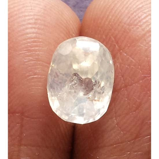 2.91/CT Natural Ceylonese Pukhraj with Govt Lab Certificate-YELSA9U