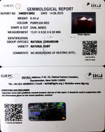 Load image into Gallery viewer, 8.44/CT Natural Neo Burma Ruby with Govt. Lab Certificate (4551)