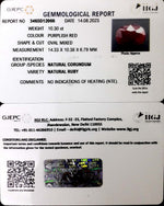 Load image into Gallery viewer, 10.30/CT Natural Neo Burma Ruby with Govt. Lab Certificate (3441)