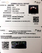 Load image into Gallery viewer, 4.94/CT Natural Neo Burma Ruby with Govt. Lab Certificate (4551)