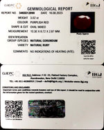 Load image into Gallery viewer, 3.02/CT Natural Neo Burma Ruby with Govt. Lab Certificate (5661)