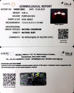 Load image into Gallery viewer, 4.88/CT Natural Neo Burma Ruby with Govt. Lab Certificate (2331)
