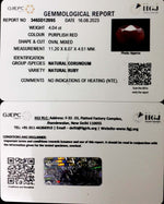 Load image into Gallery viewer, 4.04/CT Natural Neo Burma Ruby with Govt. Lab Certificate (4551)