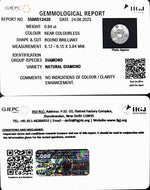 Load image into Gallery viewer, 0.94/Cents Natural Diamond with Govt. Lab Certificate (120000)