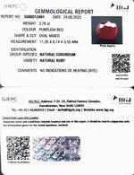 Load image into Gallery viewer, 3.76/CT Natural Neo Burma Ruby with Govt. Lab Certificate (5661)