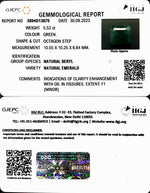 Load image into Gallery viewer, 5.52/CT Natural Panna Stone with Govt. Lab Certificate (2331)