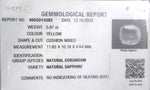 Load image into Gallery viewer, 5.87/CT Natural Ceylonese Pukhraj with Govt Lab Certificate-YELSA9U