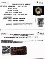 Load image into Gallery viewer, 9.18/CT Natural Ceylonese Pukhraj with Govt Lab Certificate-78810