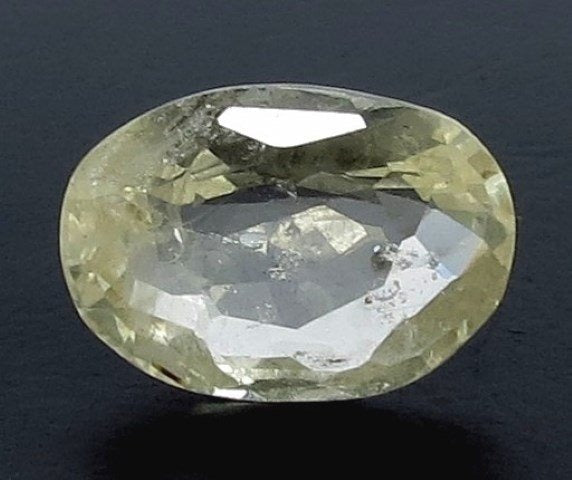 5.79/CT Natural Ceylonese Pukhraj with Govt Lab Certificate-YELSA9V